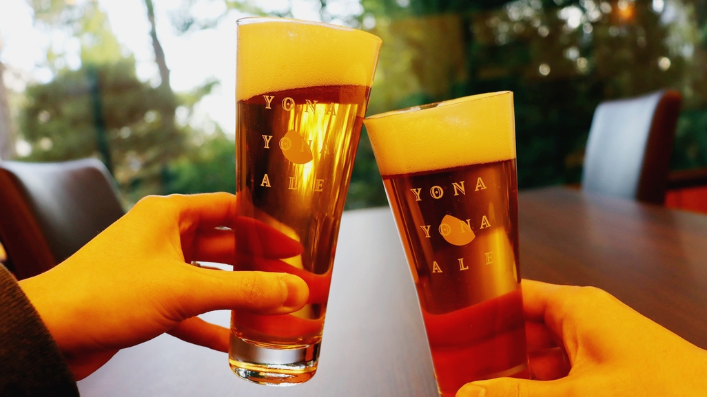*【ドリンク一例】軽井沢の地ビールで乾杯♪全国的にも人気の地ビールを生ビールで楽しめます！