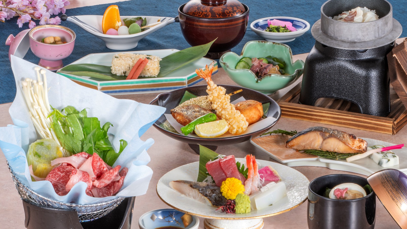 【和食会席プラン（2025年春）】三重の旬食材を和の技術で仕上げた会席料理です