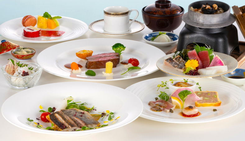 【夕食例】和洋折衷プラン2024年夏（2024年6月〜8月）