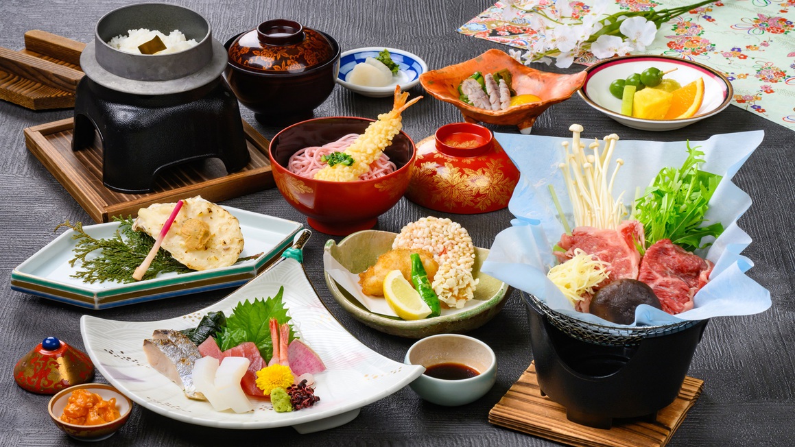 【夕食例】和食会席プラン2024年冬（2024年12月〜2025年2月）