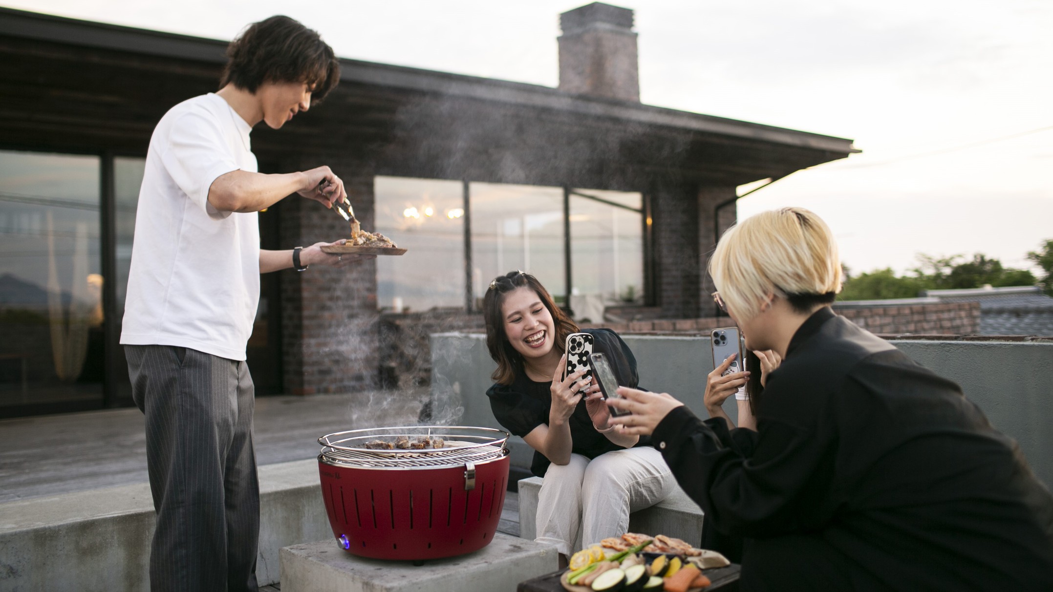 COTON102 BBQスタート！