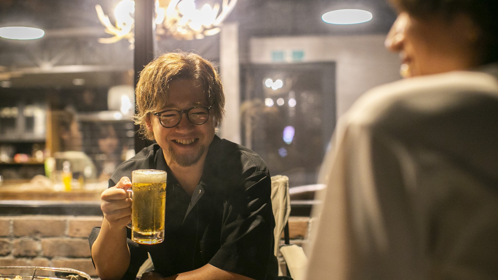 生ビールいただきま〜す！
