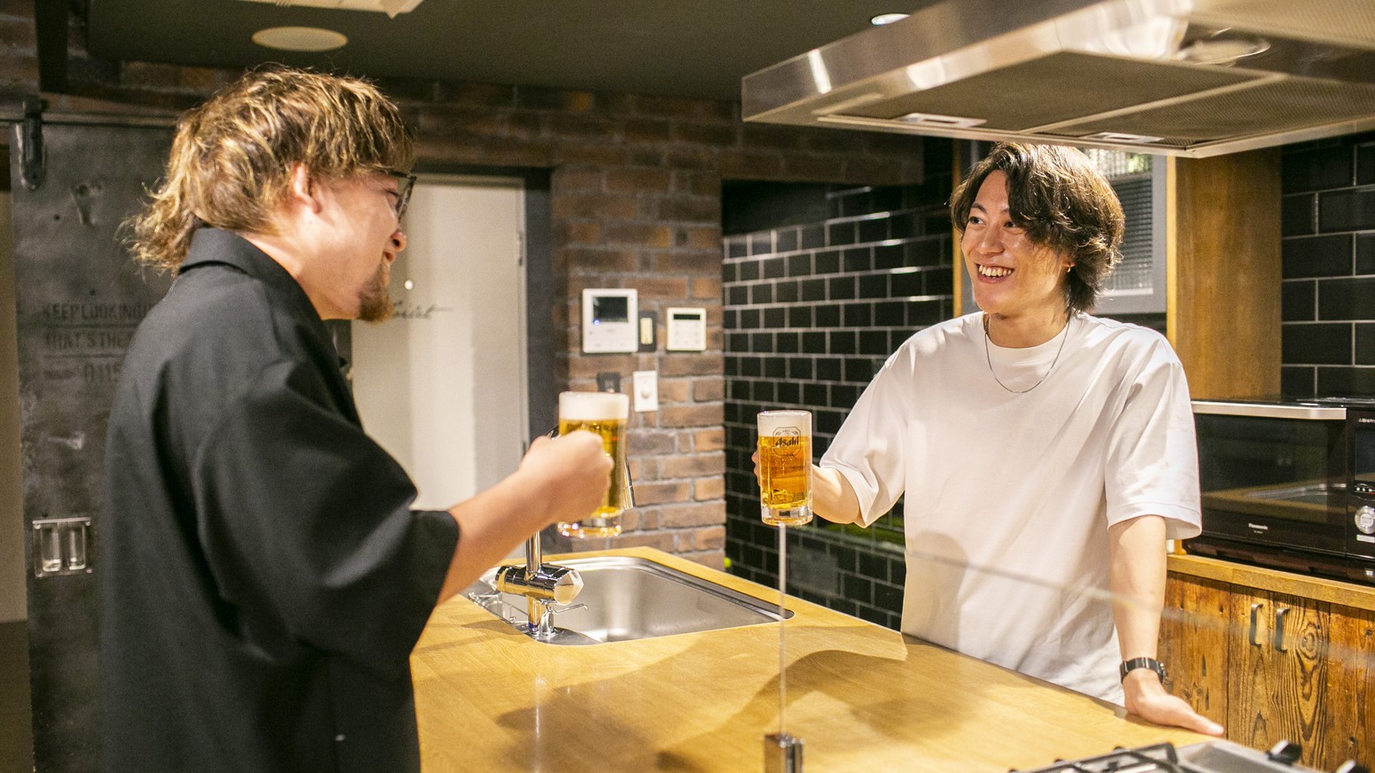 生ビールいただきま〜す！！