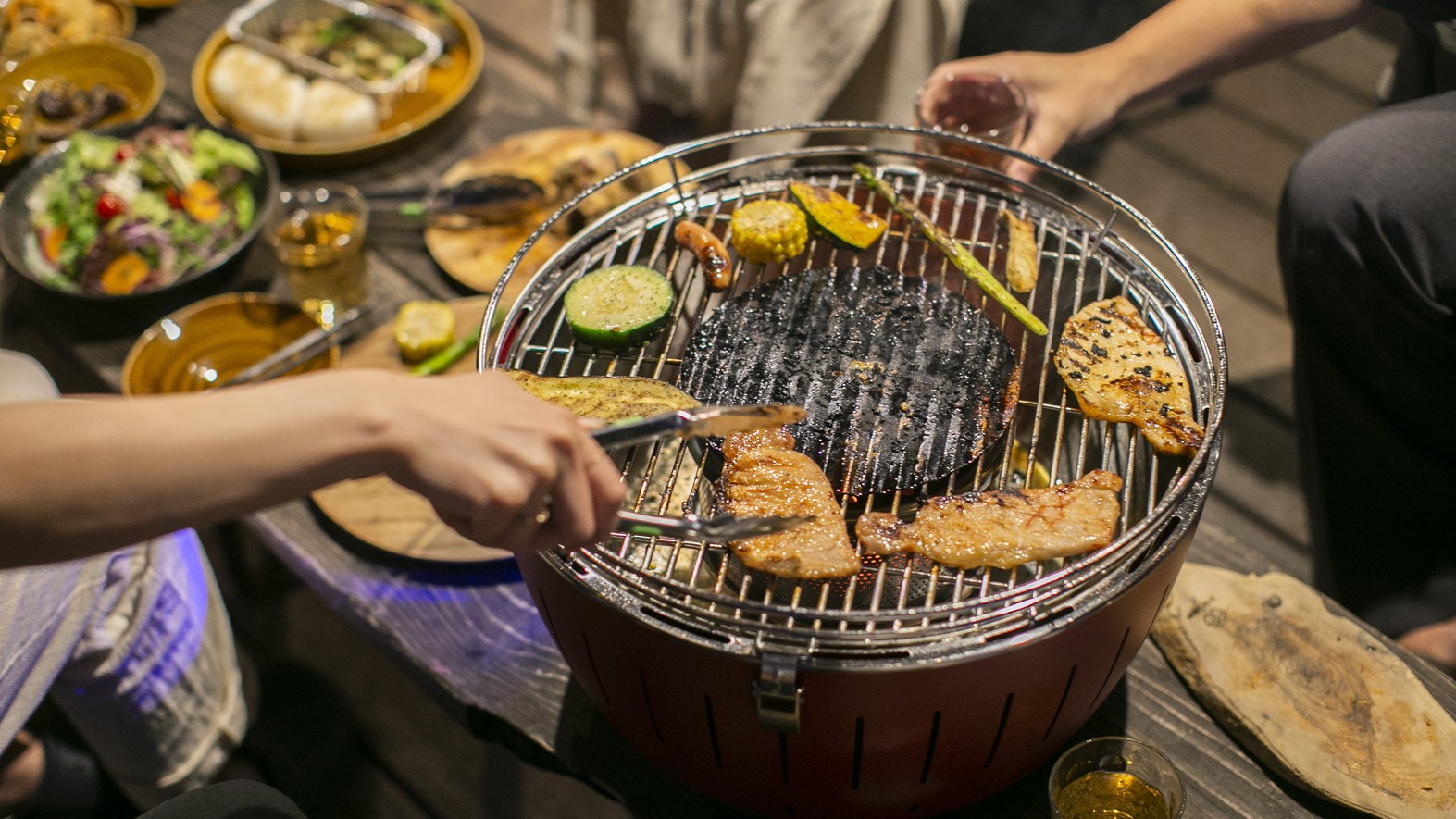 COTON102BBQでワイワイ