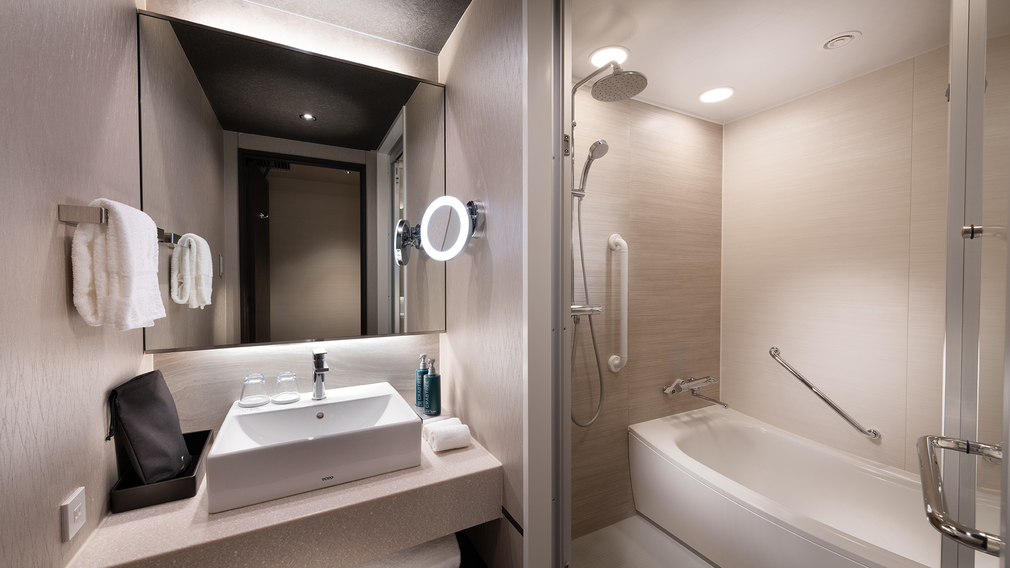 ツインプレミアムルームバスルーム