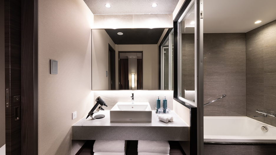 キングエグゼクティブルームバスルーム