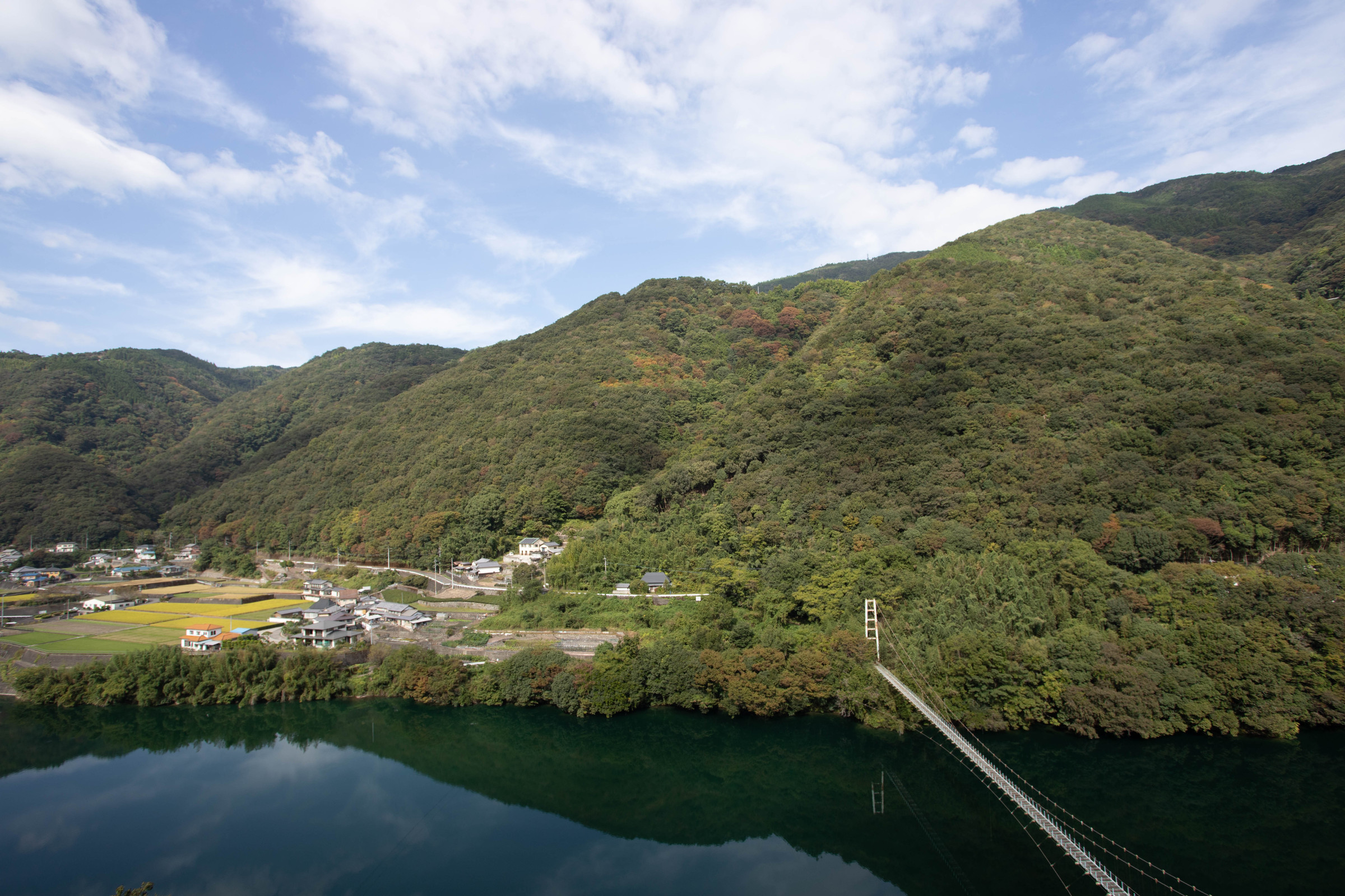 吉野川の景色