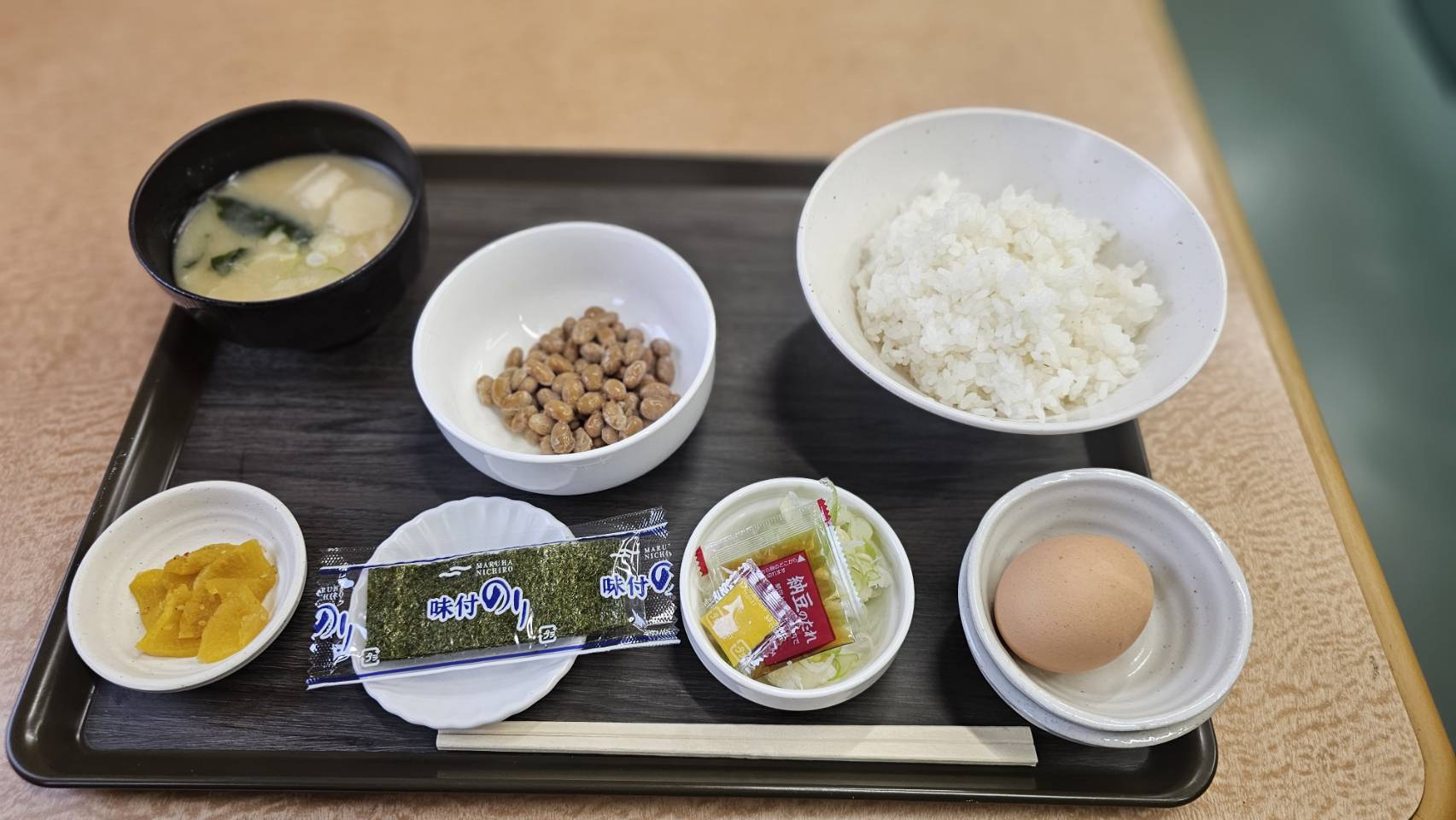 朝メニュー納豆定食