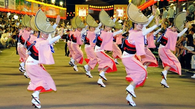 日本三大盆踊り「阿波踊り」