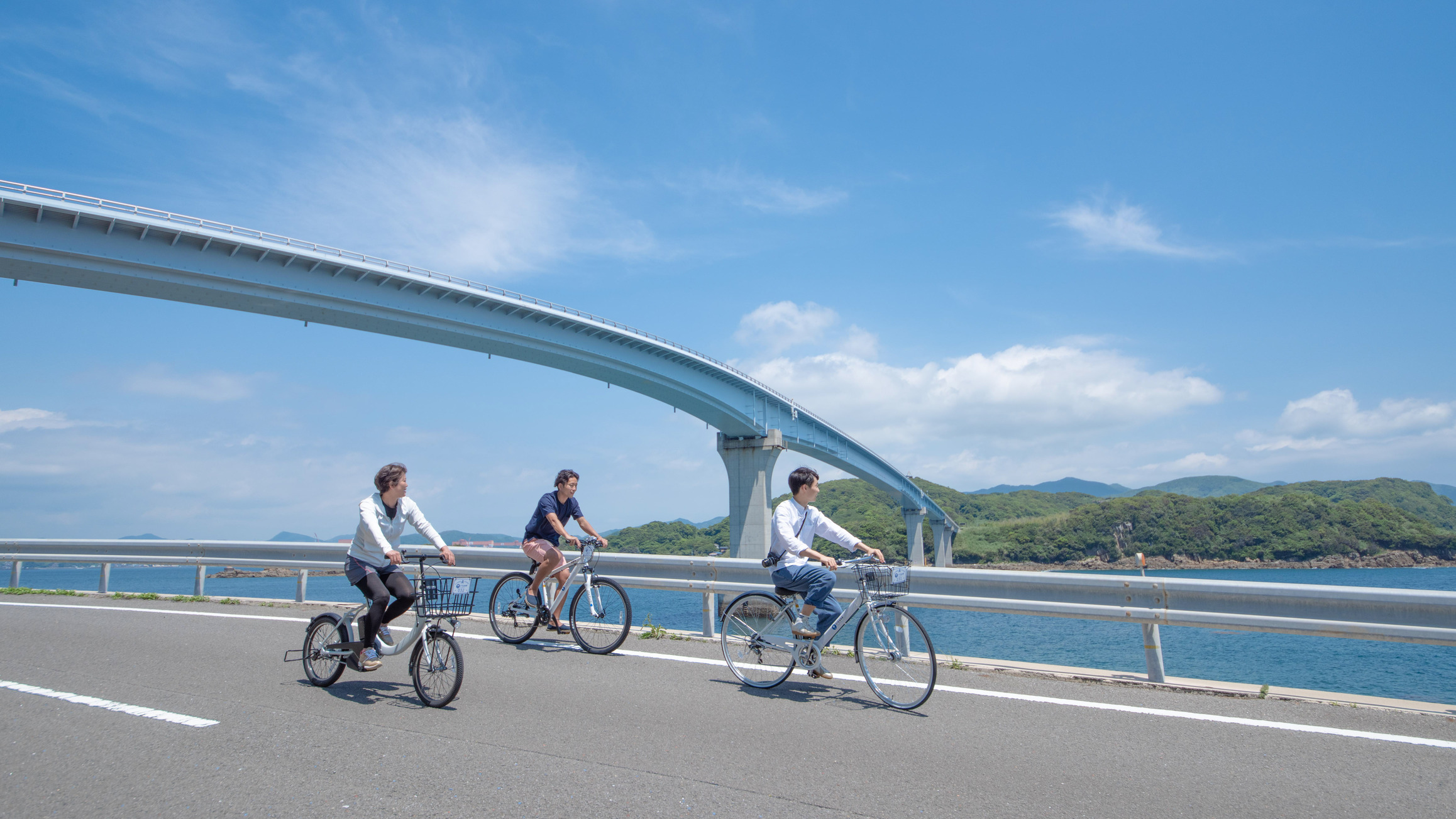 宿泊者無料！レンタサイクルで島巡り