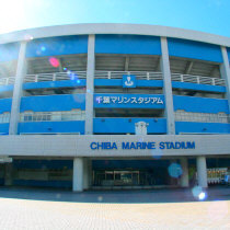 千葉マリンスタジアムまで40分新小岩→;幕張本郷(バス)→;千葉マリンスタジアム
