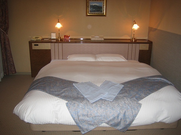 デラックスダブルルームベッド（一例）