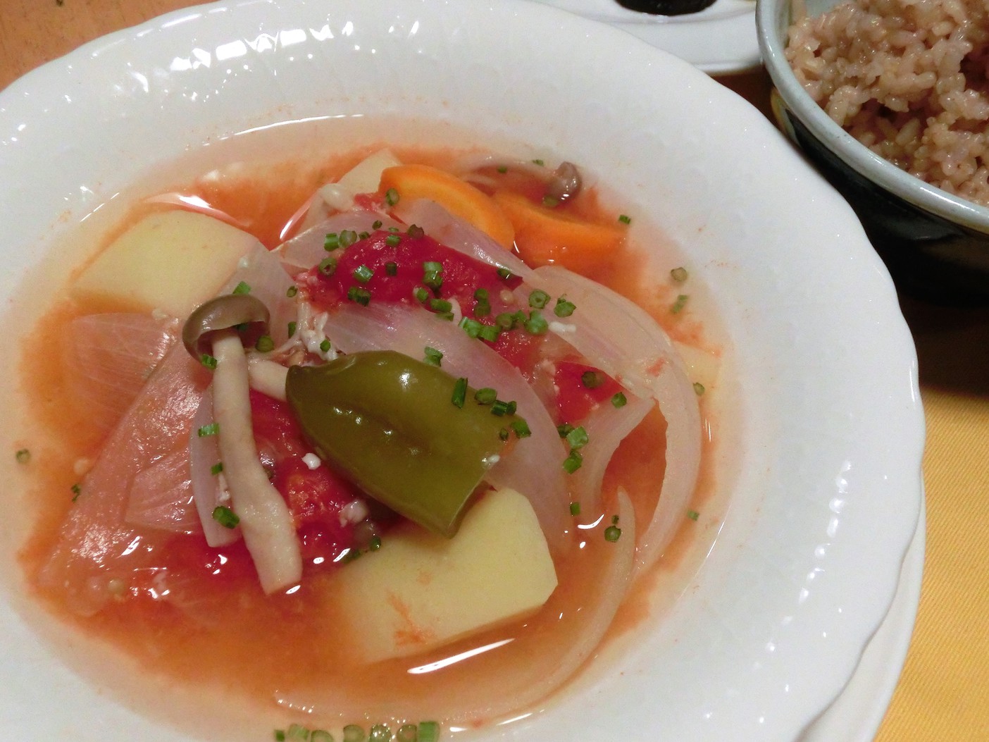 夏野菜スープ