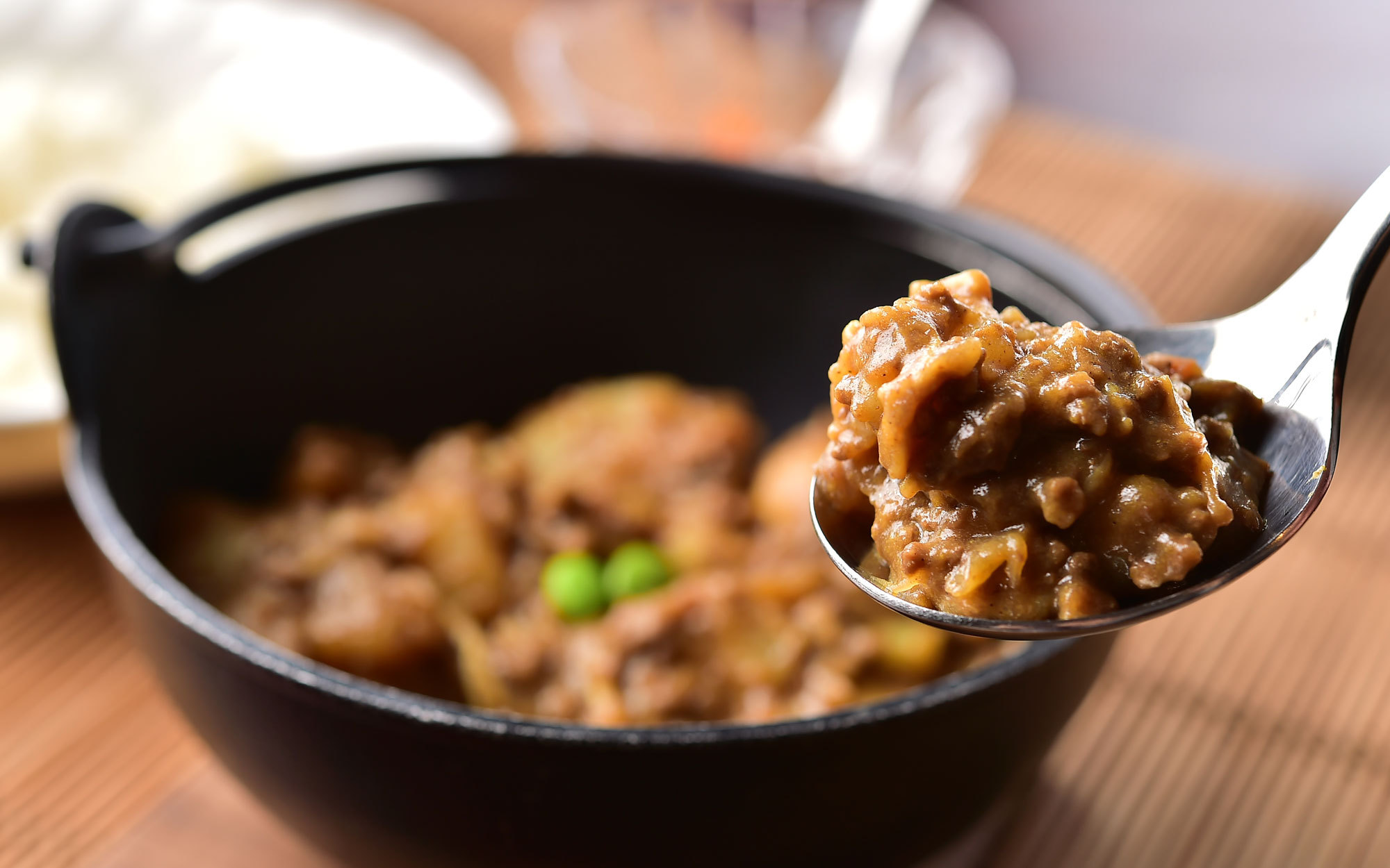 花南隠れ名物♪ジビエ鹿カレー