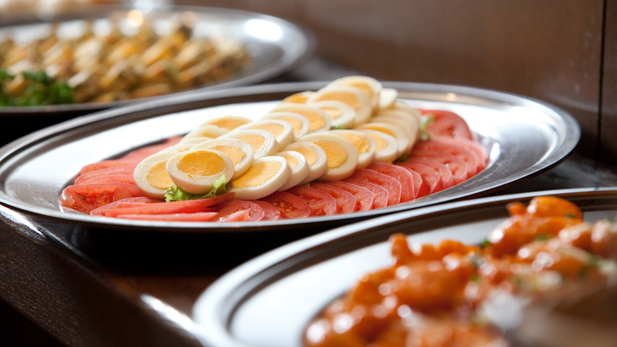 朝食バイキング大皿セット