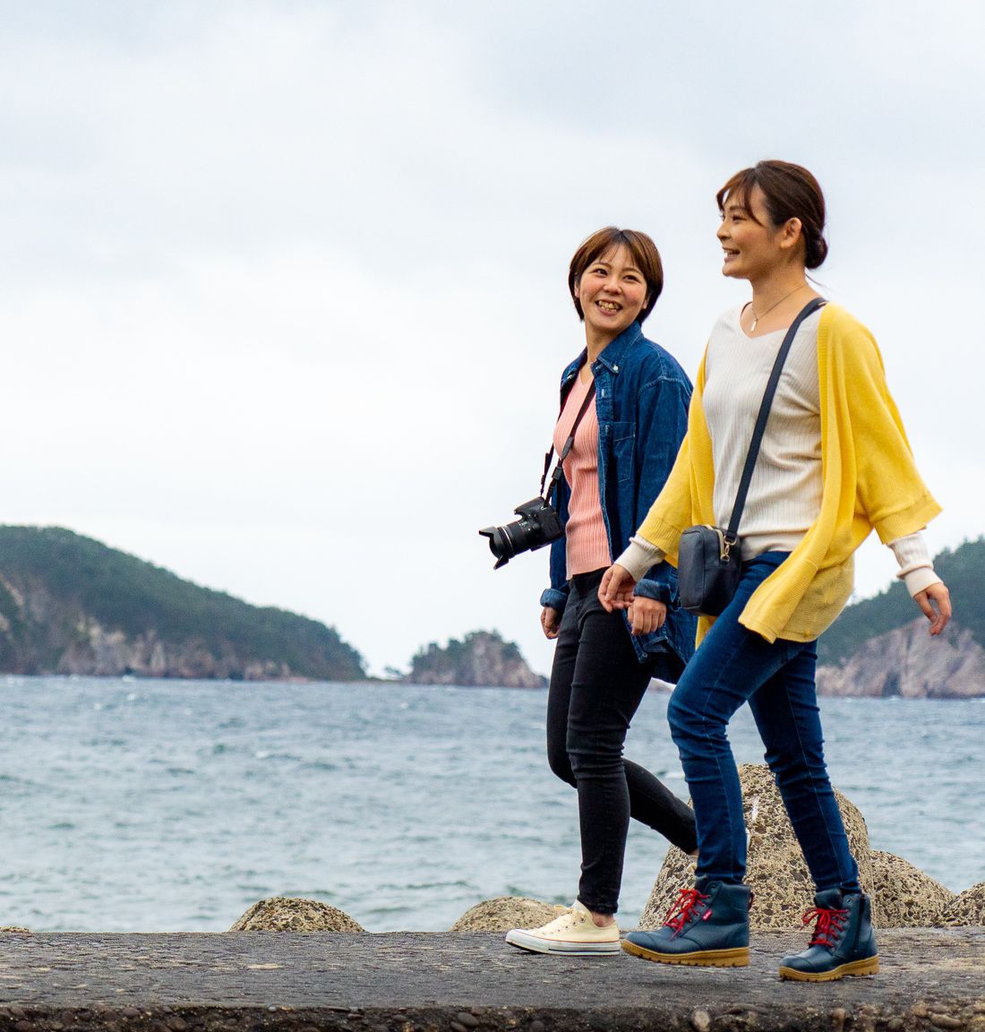 目の前の海を散策♪リフレッシュ♪