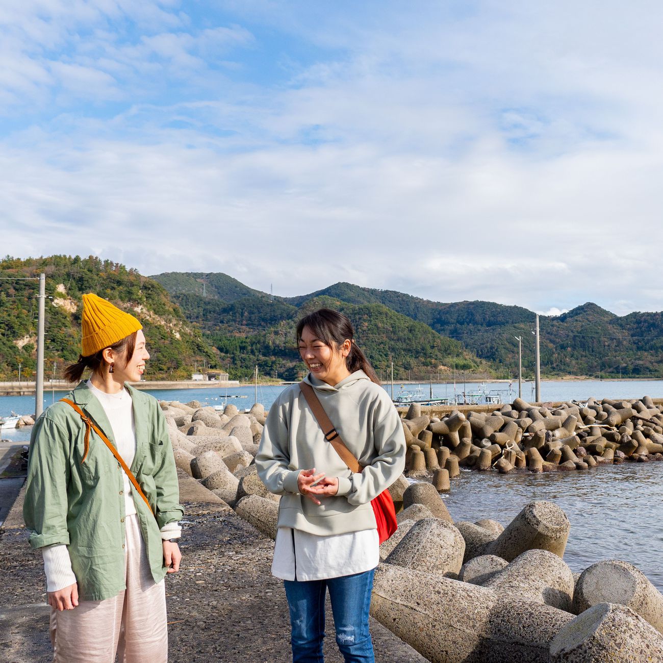 海を見ながらお散歩♪