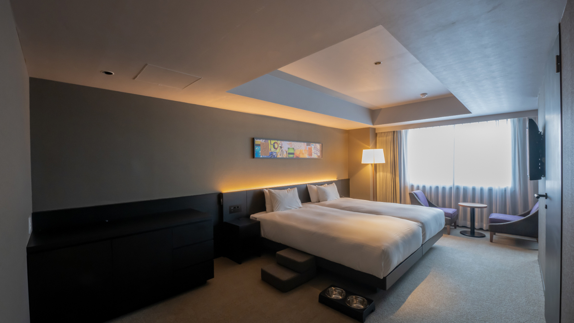 Bow-Wow プレミアツイン【30-31m²;】ベッドサイズ【110cm x 2台】