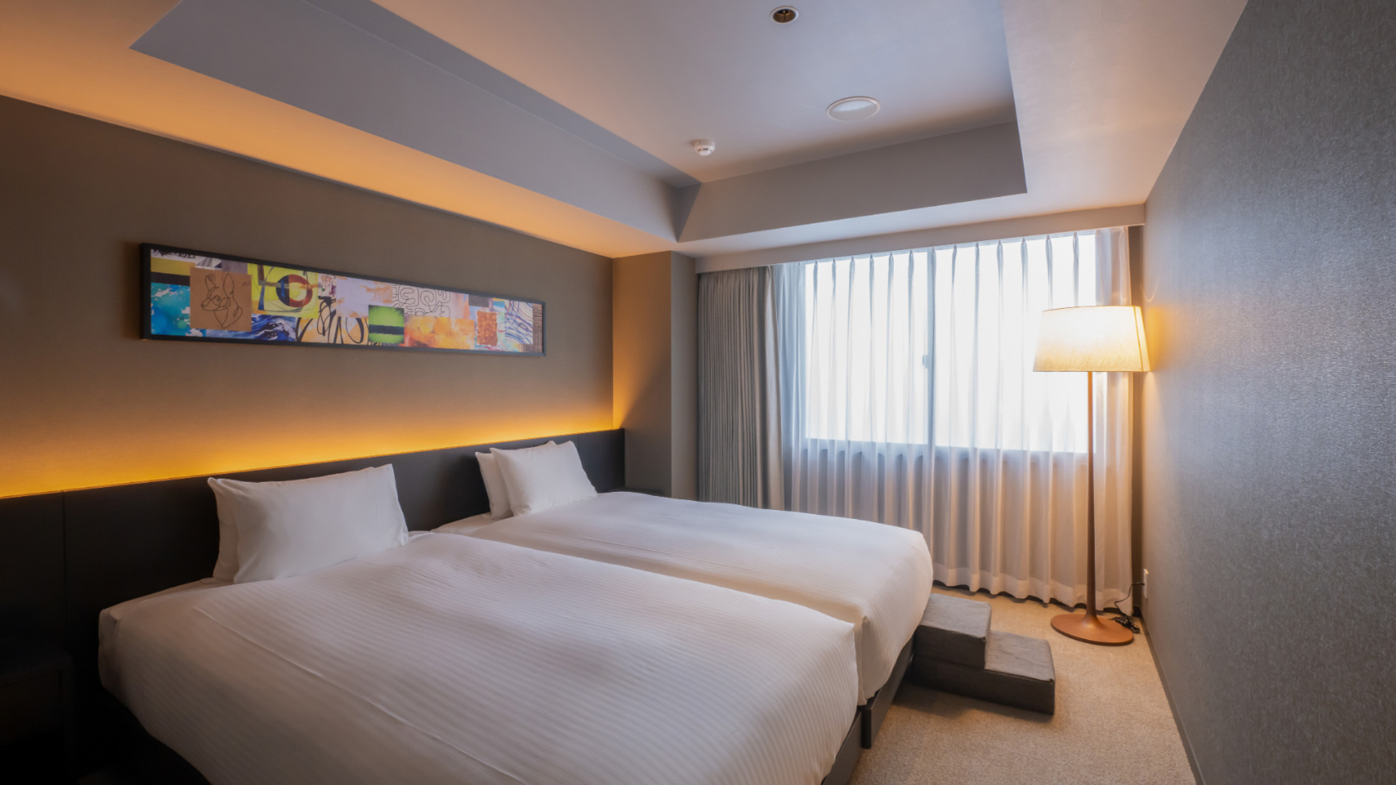 わんダフル グランドツイン【33-36m²;】ベッドサイズ【110cm x 2台】