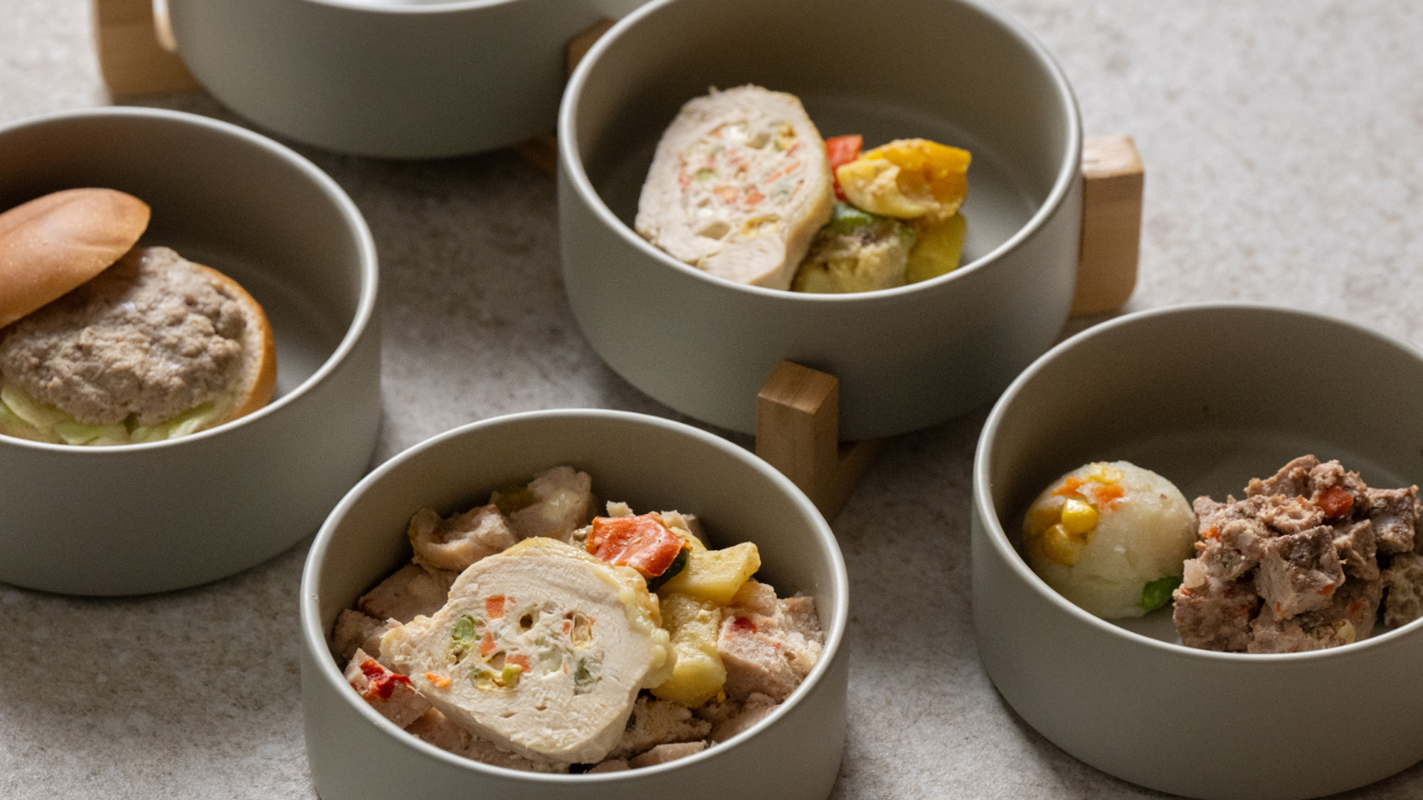 doggy用朝食メニュー一例