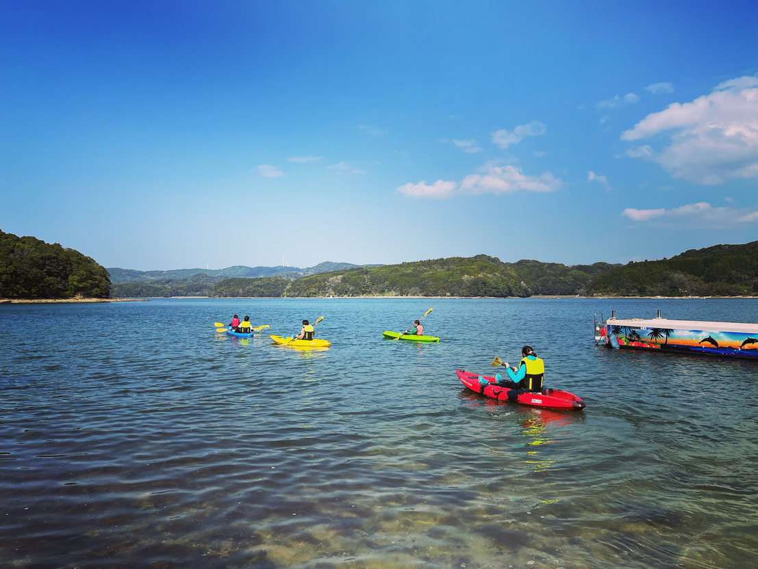 Glamping×;無人島巡りカヤック