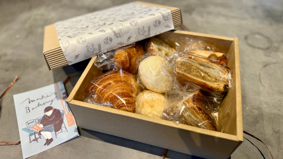 Maki's Bakeryのパン朝食※時期によって内容が異なります