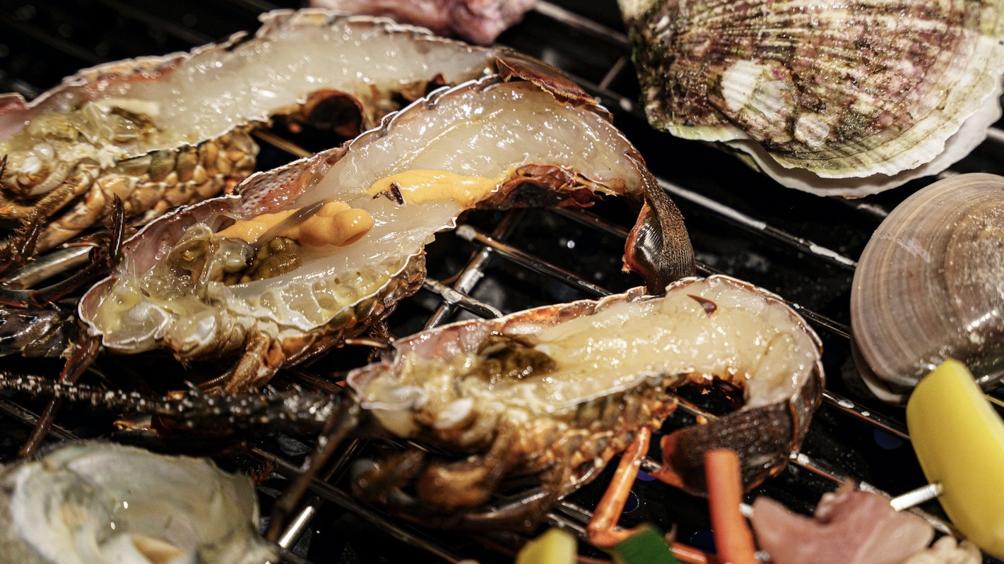 房総半島の新鮮な魚介類