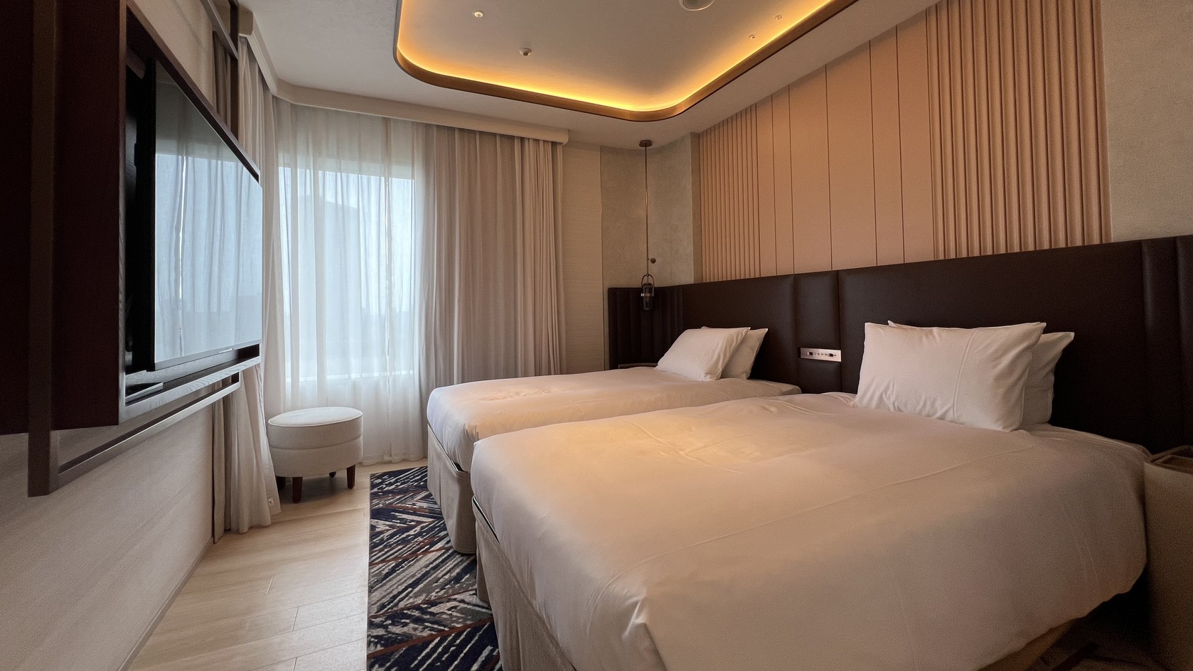 【プレミアムスイートルーム】 ツインベッドの禁煙ルーム ※画像は一例です