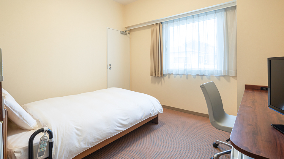 【1ベッド】ユニバーサルルームベッド幅120ｃｍ×;1台広さ20平米