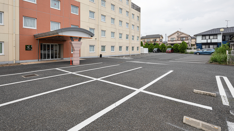 【敷地内駐車場】60台無料大型車要予約