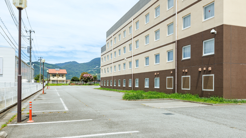 【敷地内駐車場】58台無料大型車事前問合せ