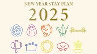 NEW YEAR STAY PLAN 2025 M[tA / xCr[tA