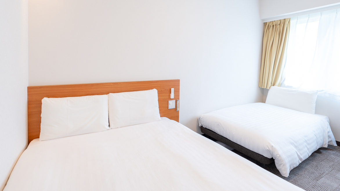 【ダブルルームプラス】2ベッドイメージ