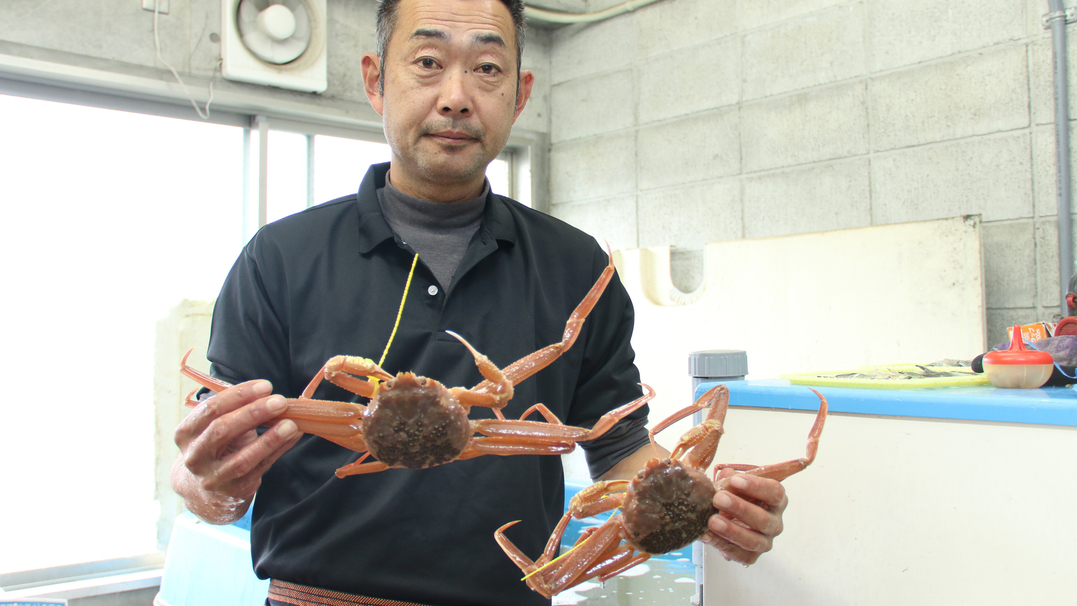 新鮮な越前ガニをご提供しております！