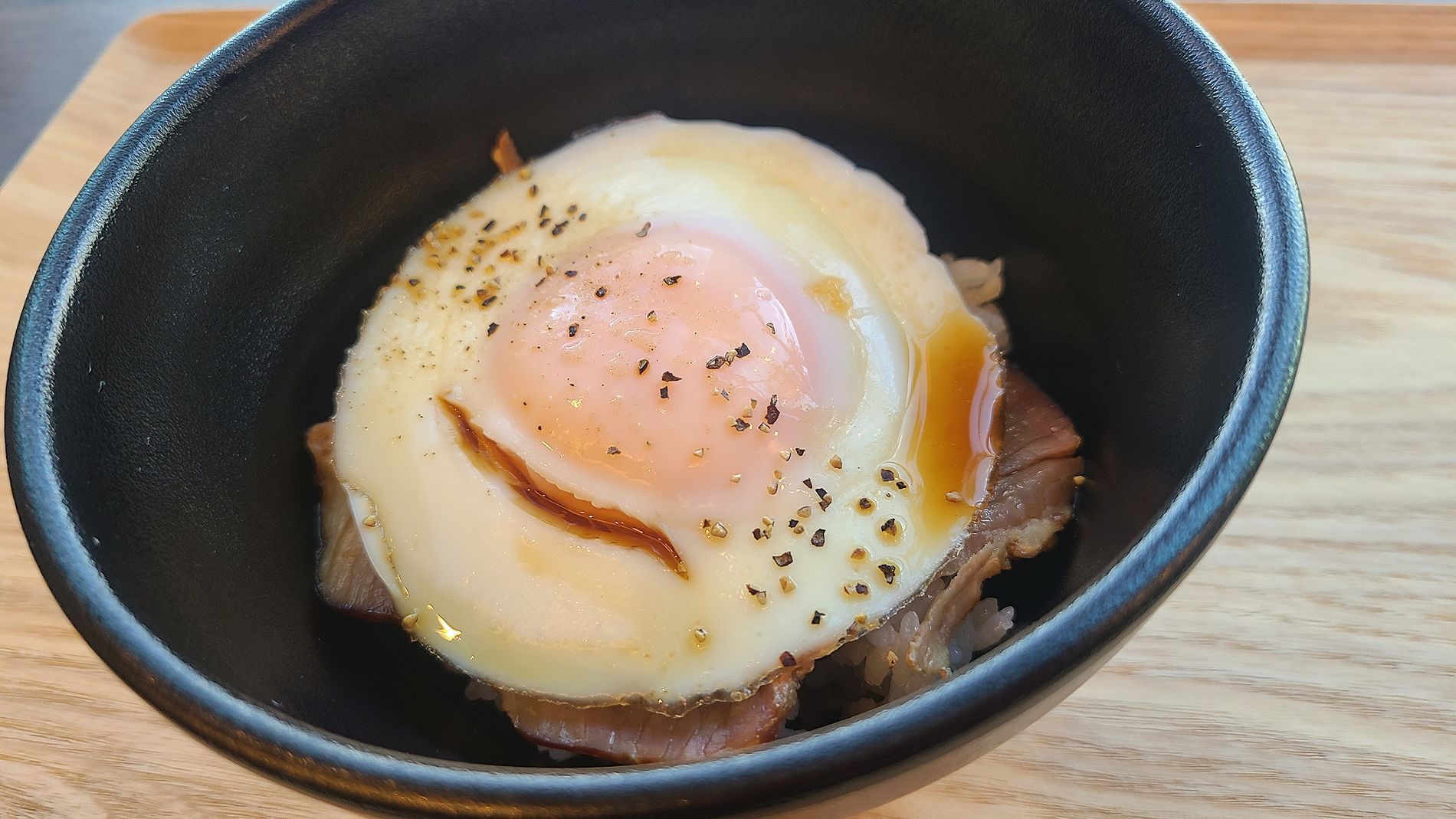 焼豚玉子飯