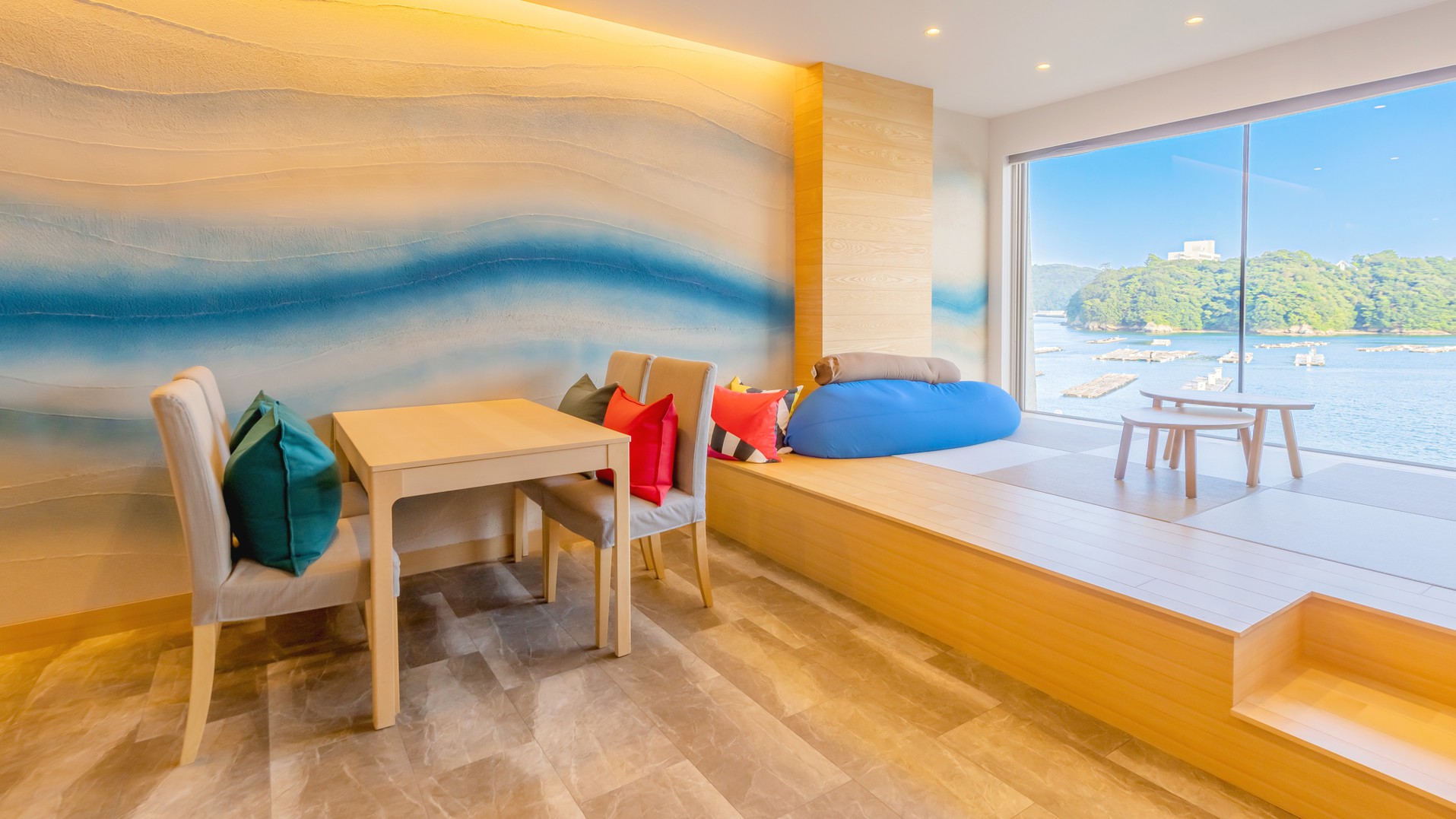 【波音】露天風呂付き特別室（バリアフリー対応）