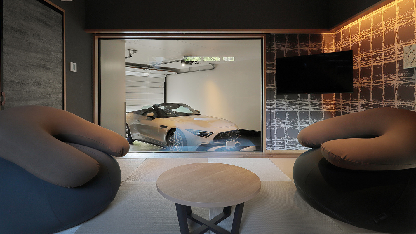 露天風呂付プレミアムヴィラ：和室