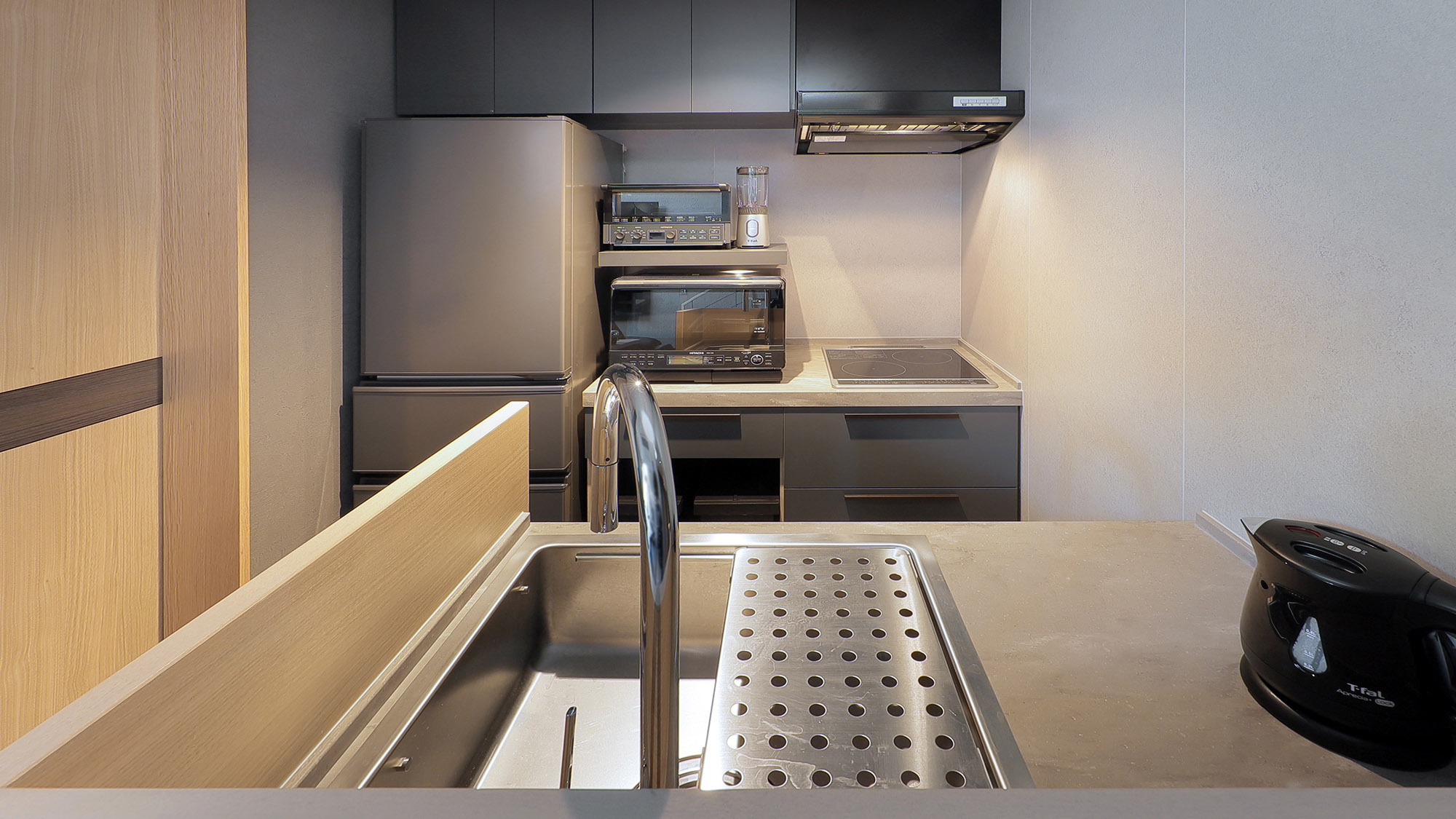 露天風呂付プレミアムヴィラ：キッチン