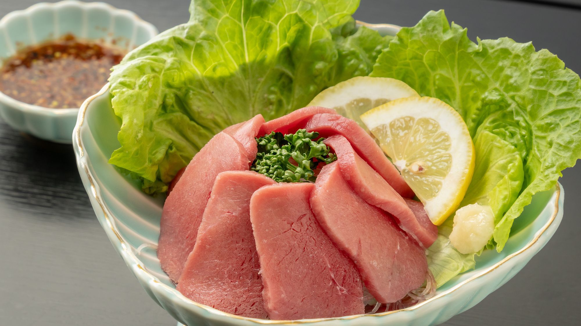 【ご夕食】鹿肉のお刺身（別注料理）