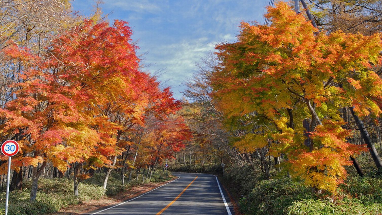 日塩もみじライン＜当館から車で1時間＞