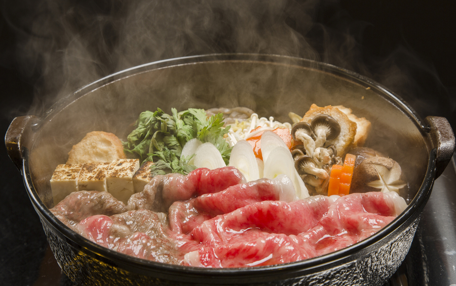 甲州牛すき焼き