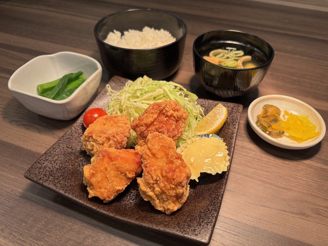 唐揚げ定食