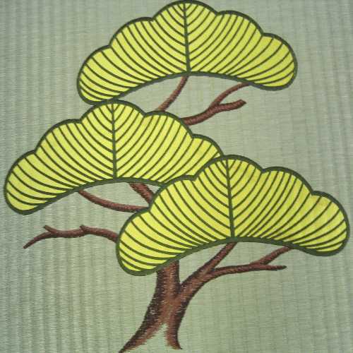 畳(刺繍−松)