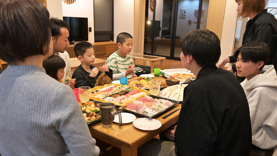 Meal scene