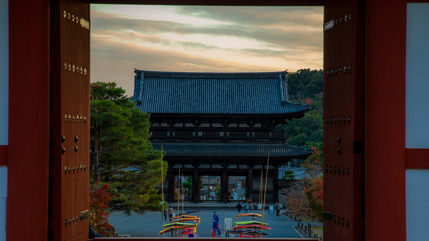 世界遺産 仁和寺（ホテルから車で約5分）