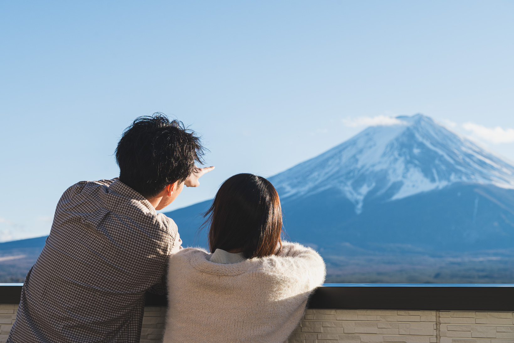 富士山の絶景