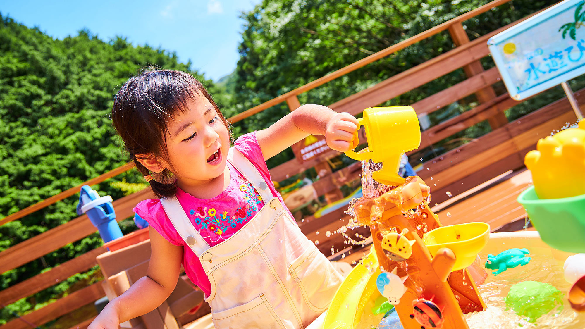 屋上おそらテラスにはお子様が遊べるアクティビティがいっぱい