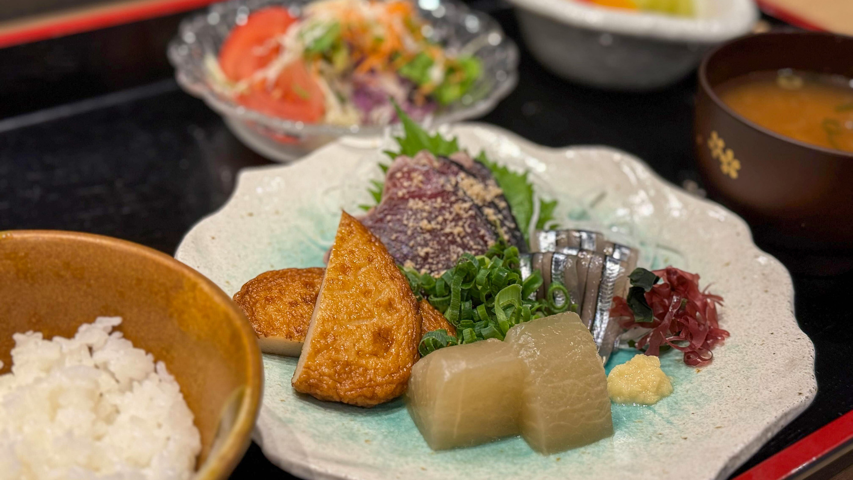 【朝食】刺身定食