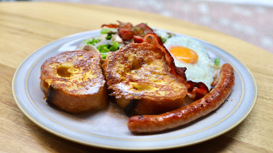 【楽天スーパーSALE】【朝食付】自慢のフレンチトースト人気メニュー3種から選べるモーニングプレート