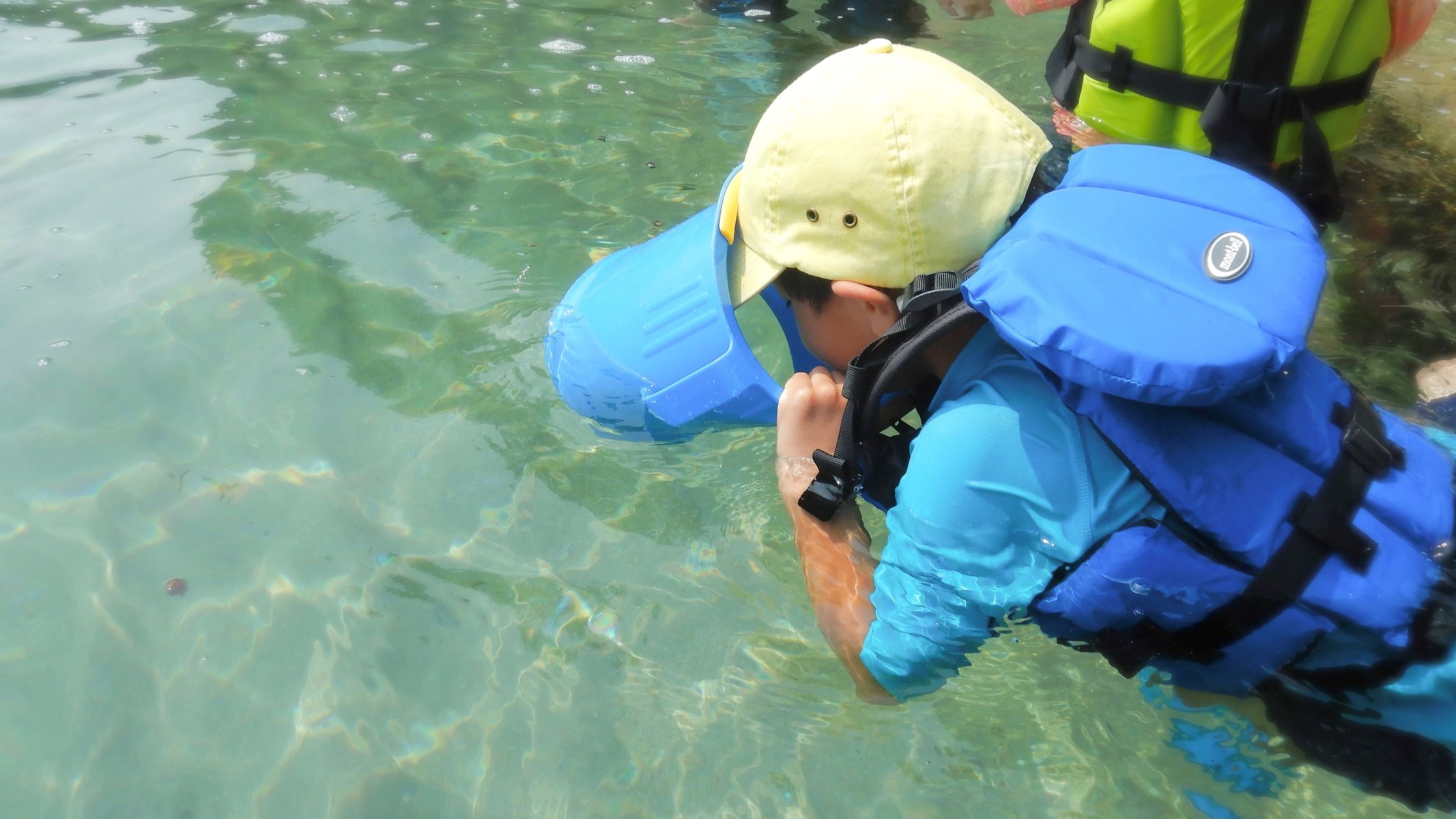 【竹野浜でカヌー体験】自然とのふれあいなにが見えるかな